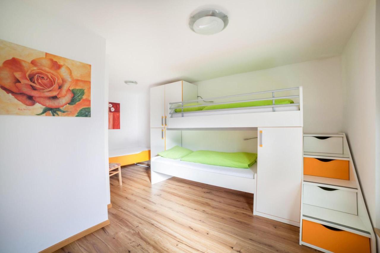Oberegghof Ferienwohnung Garten Rifiano Buitenkant foto