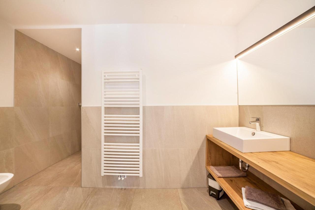 Oberegghof Ferienwohnung Garten Rifiano Buitenkant foto