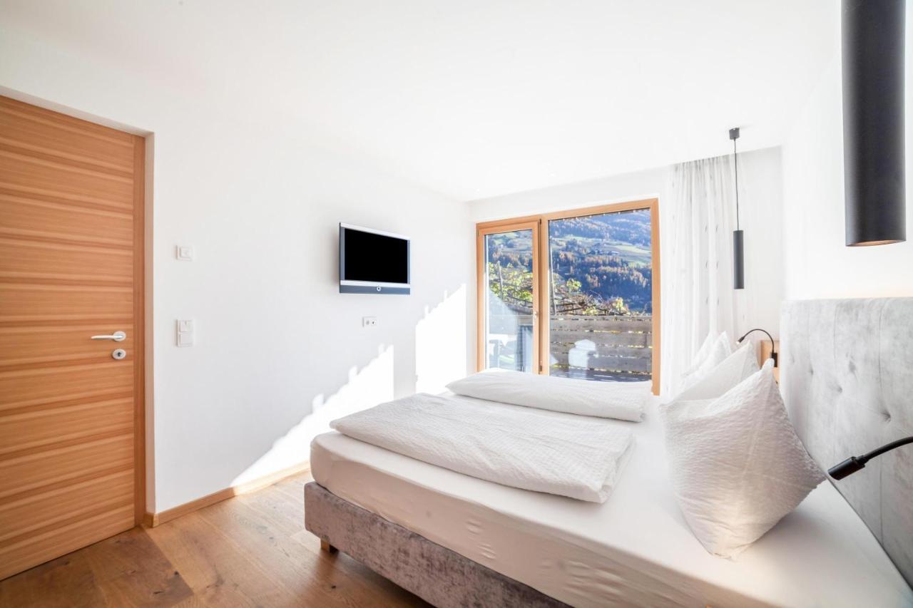 Oberegghof Ferienwohnung Garten Rifiano Buitenkant foto