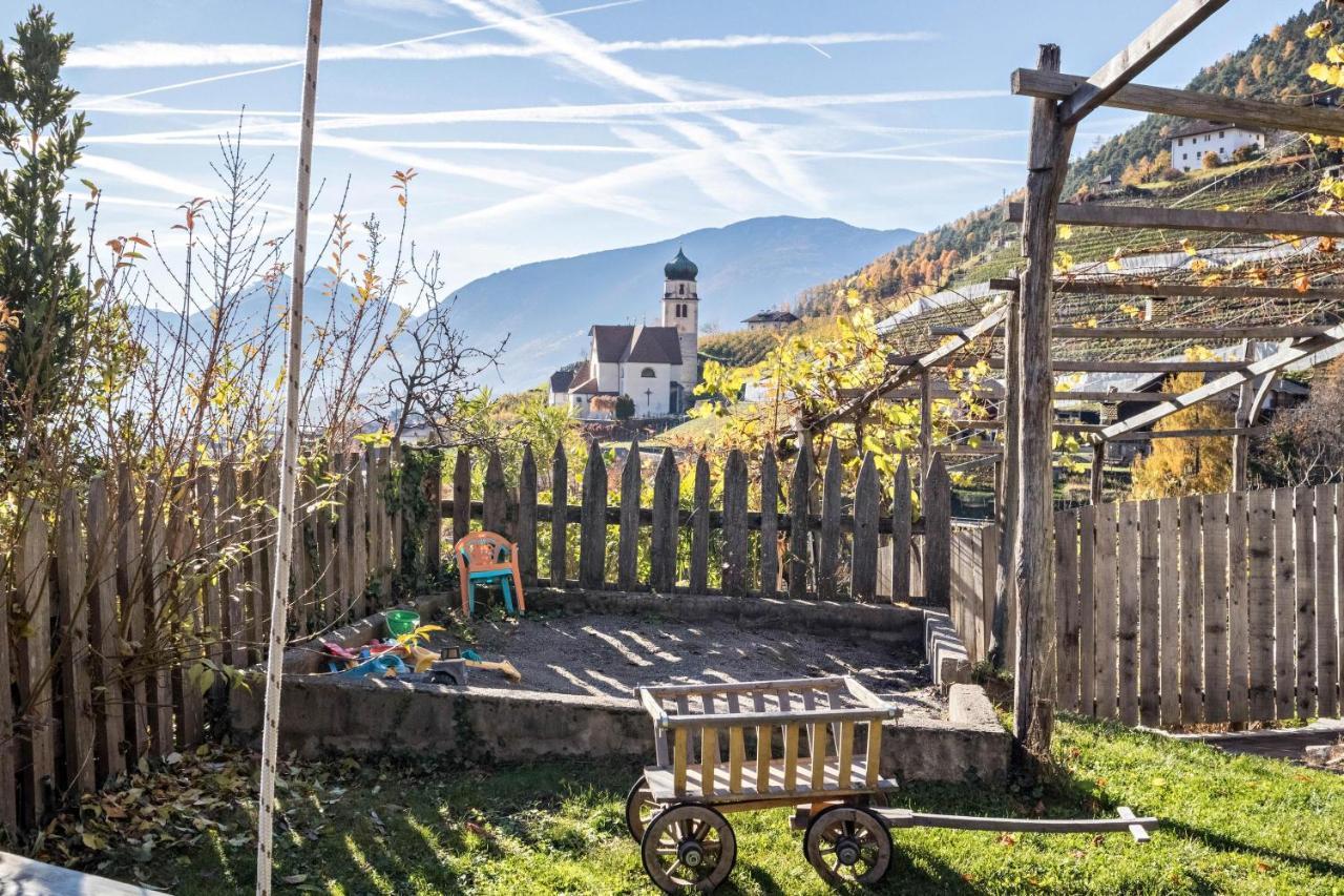 Oberegghof Ferienwohnung Garten Rifiano Buitenkant foto